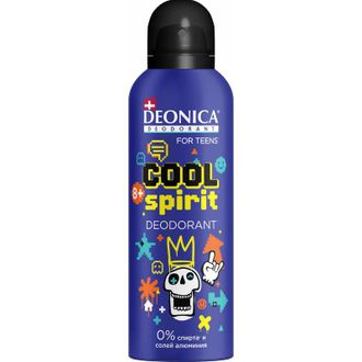 Деоника дезодорант 125мл FOR TEENS детский cool spirit