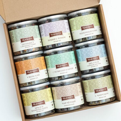 Подарочный набор чая №4 (9 видов)