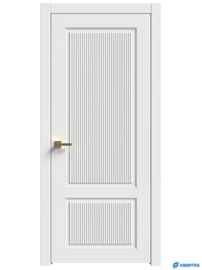 Межкомнатная глухая дверь с покрытием ПВХ Рино 2 ДГ купить в Челябинске | КВИРТЕК