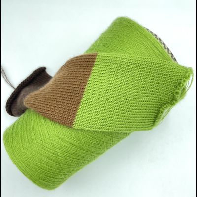 Cariaggi SOFFIO 2/60 кашемир 100% 3000 метров в 100 граммах 731844 лайм