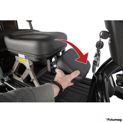 Электротрицикл Wanshida UN MOTO 60V 650Вт черный