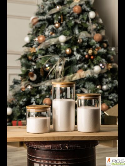 НАБОР СВЕЧЕЙ с бамбуковыми крышками