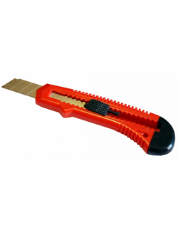 Нож канцелярский 18мм эконом в ассортименте