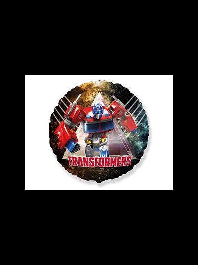Фольгированный круг &quot;Трансформеры&quot; 45 см