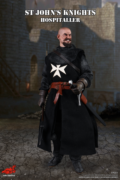 Рыцарь-госпитальер - Коллекционная ФИГУРКА 1/6 ST JOHN'S KNIGHT HOSPITALLER (FP001) - FIRE PHOENIX