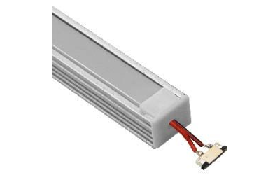 Профиль для светодиодной ленты накладной высокий