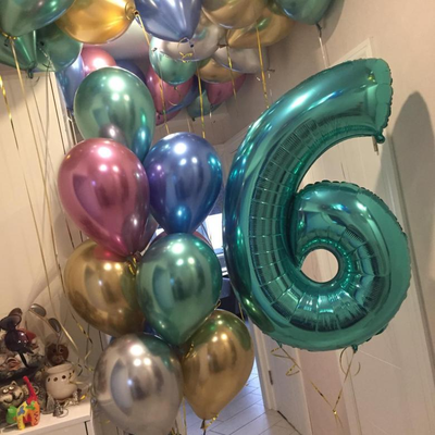 Воздушные шары "Хром"