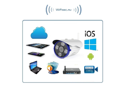 VStarcam. Уличная IP WiFi/LAN видеокамера с DVR, Full HD