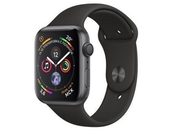 Apple Watch Series 4 40mm Aluminum Case with Sport Band MU662 (серый космос/черный)