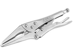 Зажим с фиксатором 165 мм, тонконосый TOLSEN TT10381