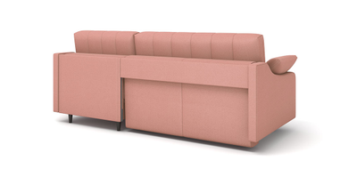 ДВУСПАЛЬНЫЙ РАСКЛАДНОЙ ПРУЖИННЫЙ ДИВАН-КРОВАТЬ ЖЕНЕВА С НОЖКАМИ, УГЛОВОЙ, СО СПАЛЬНЫМ МЕСТОМ И МЕХАНИЗМОМ ПАНТОГРАФ, С ПОДУШКАМИ