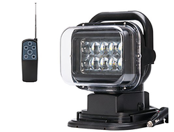 Светодиодная фара-искатель GSR-50 RM, 50W CREE, 9-32V, пульт управления, магнитная база , 1шт