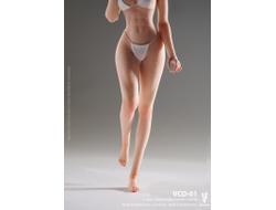 Супер-подвижное бесшовное женское тело (ТЕЛОИД) 1/6 - Articulated Silicone Medium Bust Female Body (VCD-01A) - VERYCOOL