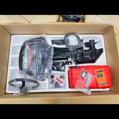 Лодочный мотор GLADIATOR G9.9PRO FES USB