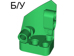 ! Б/У - Technic, Panel Fairing # 2 Small Smooth Short, Side B, Green (87086 / 4583696 / 6036636) - Б/У