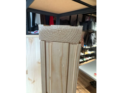 Дверь для бани деревянная 1600х700х40