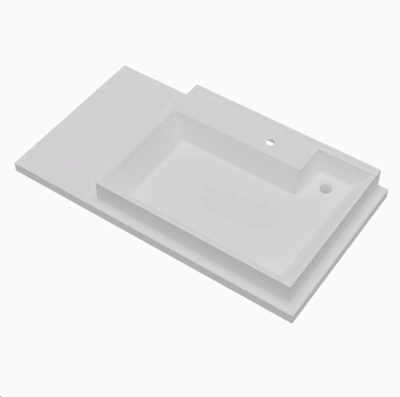 Раковина над стиральной машиной Юпитер 90х50 с напольной тумбой Санта Марс 29 R