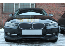 Защита радиатора BMW 3 F30/F31 2012-2015 black низ PREMIUM