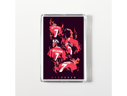 Магнит акриловый Манчестер Юнайтед, Manchester United FC №1