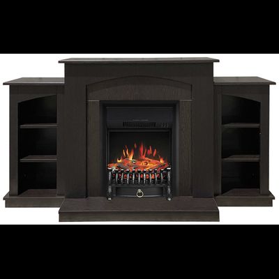 Электрокамин Скандинавия LUX BL с очагом Fobos