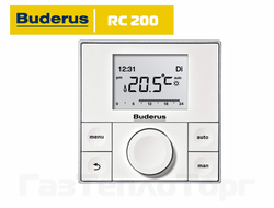 Комнатный регулятор Buderus RC200, арт. 7738110073