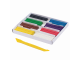 Пластилин классический ПИФАГОР "ЭНИКИ-БЕНИКИ", 8 цветов, 120 г, со стеком, картонная упаковка, 104821