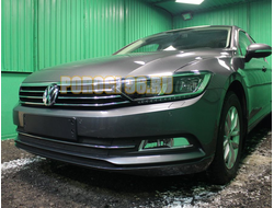Защита радиатора Volkswagen Passat B8 Alltrack 2.0 2016-2019 black низ