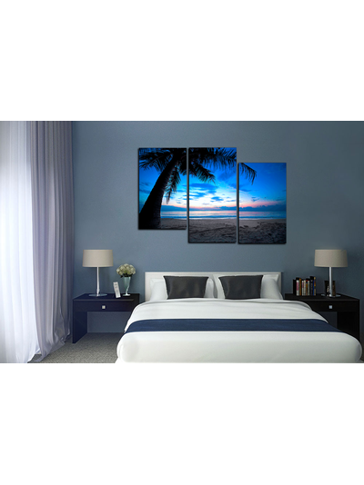 Модульная картина "Остров мечты"