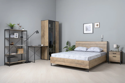 Стеллаж Трувор 13.151.01 дуб гранж песочный, интра