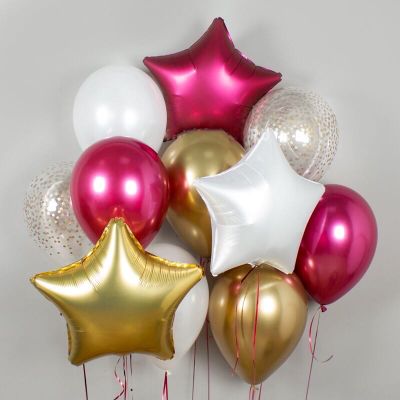 Сет из гелиевых шаров &quot;Брусничный пирог&quot;