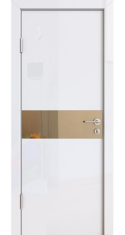 Дверь GL 9 белая