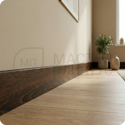 Плинтус МДФ TeckWood 80х10х2150 мм. Дуб каньон