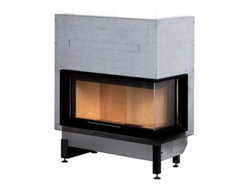 Каминная топка ROCAL Топка G-45LD с правым боковым стеклом