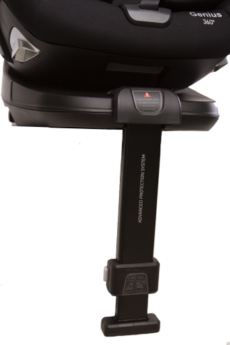 Автокресло 0-36 кг Peppy Genius 360 Isofix Black