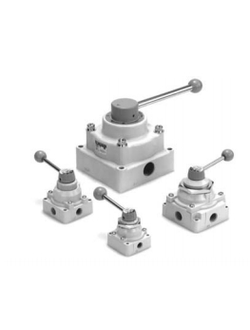 4/2, 4/3 ручной пневмораспределитель VH200/300/400/600