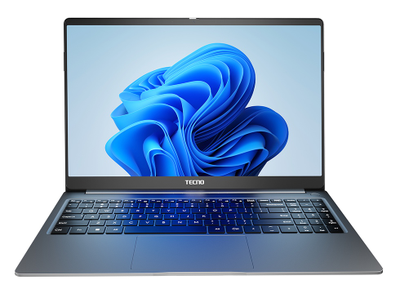 TECNO T1 15" IPS R5-5500U 16Gb, (SSD)512Gb Win11 Серый