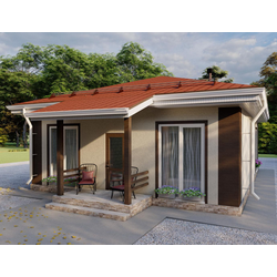 Одноэтажный дом с тремя спальнями 83м² (S61)