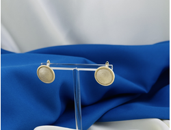 Швензы с английским замком латунь, покрытие позолота 16,5 мм