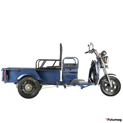Грузовой электротрицикл Rutrike D1 1200 60V900W синий