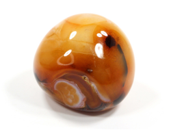 Сердолик, сардоникс, полировка, Индия (33*29*28 мм, 44 г) №28269