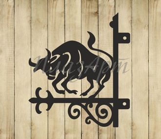 Кронштейн для цветов телец