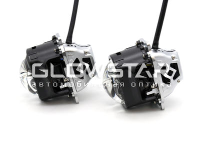 Билед модули Aozoom B-13 2024 (прямоугольные) 3.0 дюйма, 3 чипа, тройная линза, 2 кулера охлаждения, 5500K, 12V, 47W/79W, крепление 3R