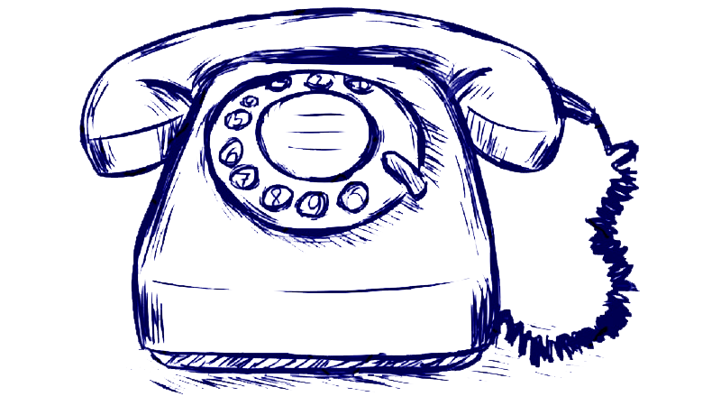 Картинка старого телефона для детей