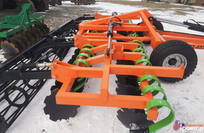 Лущильник борона дисковая цельнорамная 3Л
