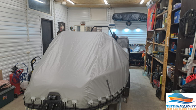 BOATCOVER PVC 320 - (транспортировочные, носовые, стояночные тенты) шир. 250 см.  серый