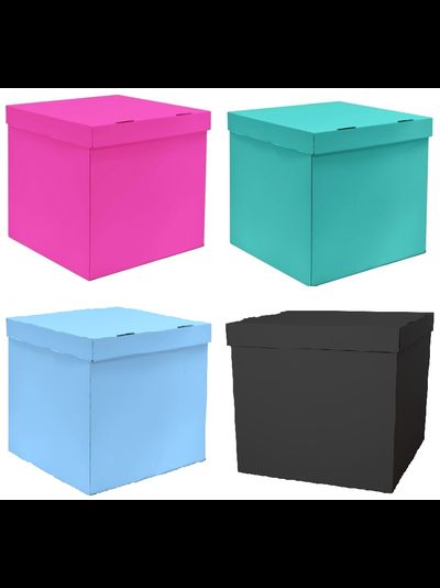 Коробка для шаров 60*60*60 см МИКС