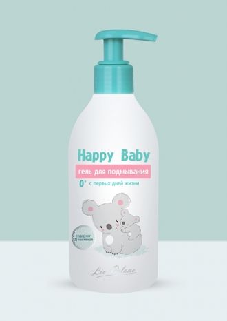 LIV DELANO Happy Baby Гель для подмывания с первых дней жизни 300г АА