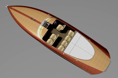 Глиссирующий скоростной катер KS-900