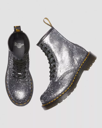 Ботинки Dr. Martens 1460 Black Metallic