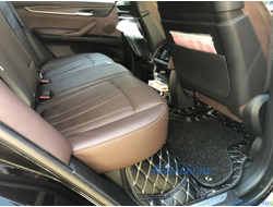 3D коврики в салон BMW X5 из экокожи